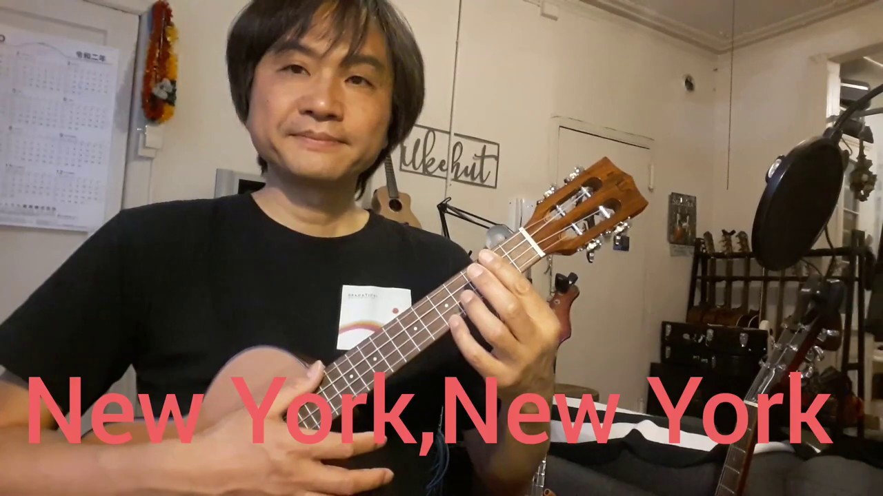 new yorknew york ウクレレ。ukulele  youtube