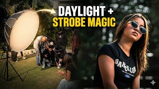 How to Shoot in Daylight with Off Camera Flash| BTS with Profgaurav
