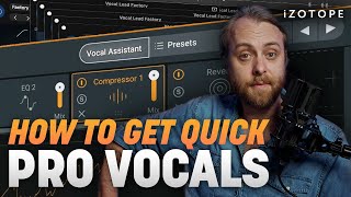 How to Quickly Mix Vocals Like a Pro | Stock Plug-ins vs. iZotope Nectar