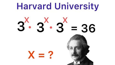 Harvard University Entrance Exam | Nice Algebra math problem | Math Olympiad 