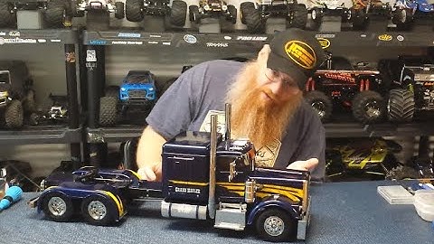 Tamiya Grand Hauler TAM56334 with MFC Part 3 - Paint, Final Wiring, Thoughts and Tips
