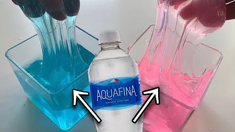 WATER SLIME 💧Testing NO GLUE recipes!