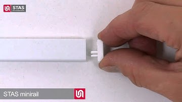 Stas Minirail schilderij ophangsysteem montage video