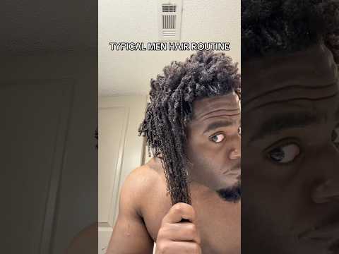 Hair routine men