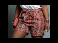 How to make female SHORTS PANT with TURN UP (Pattern Tutorial)