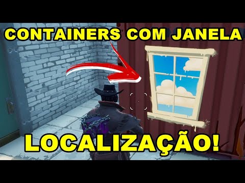 Vídeo: Contêineres Fortnite Com Localização Das Janelas Explicada