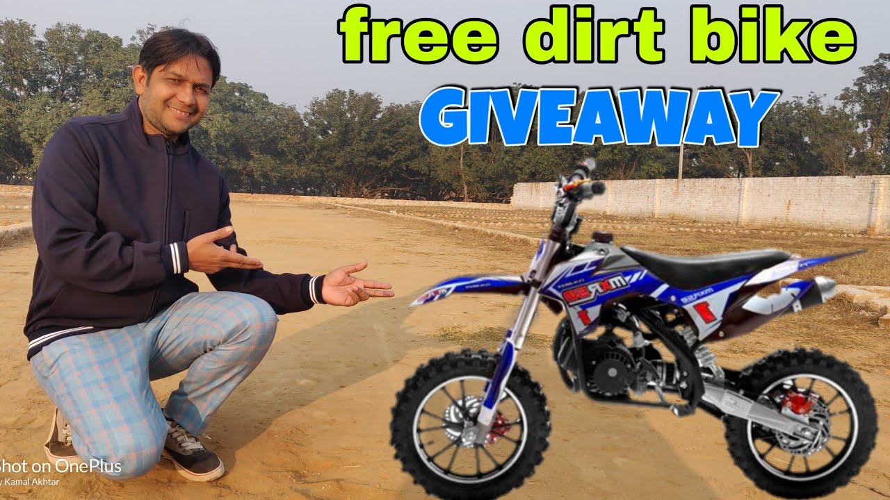 Dirt bike free giveaway (kids bike ) giveaway YouTube