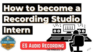 How to become a recording studio intern