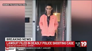 Federal lawsuit filed in deadly police shooting case