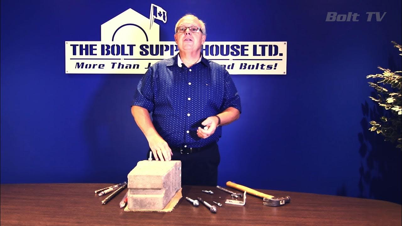 The Bolt Supply House UCAN Wedge Anchors YouTube