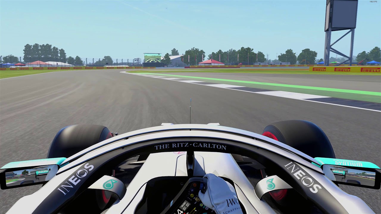 F1 2020 Hotlap Silverstone Default Setup Youtube