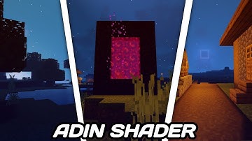 ADIN Shader | Best Shader For Low End Devices 2021! (NO LAG) MCPE