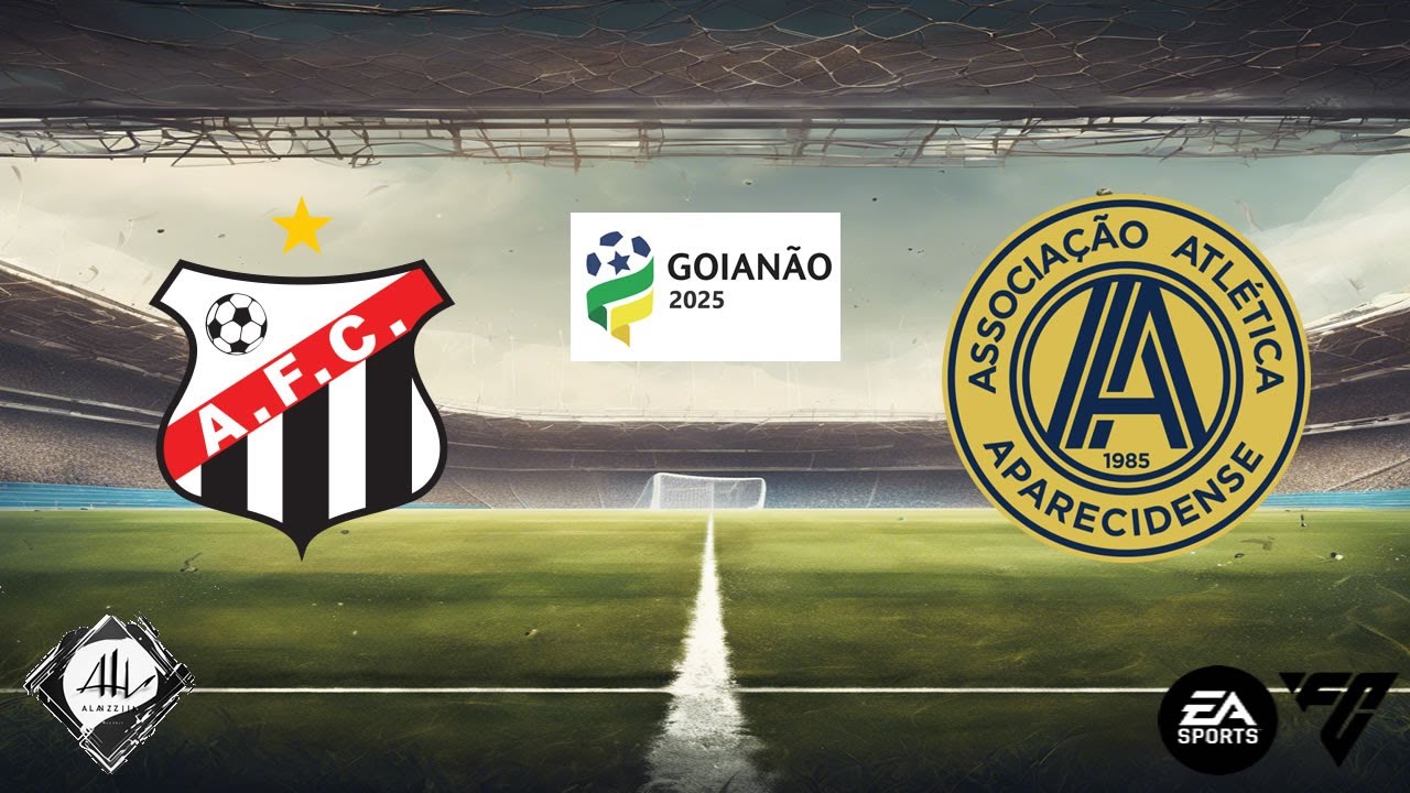 Anápolis x Aparecidense - 8 rodada Campeonato Goiano 2025 - FC 25 - YouTube