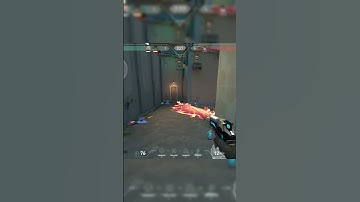 Unbelievable Deadlock Clutch! | 1v3 Valorant Clutch Moment #valorant #shorts