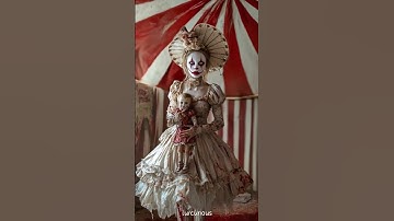 Some ladies aren’t meant to be kind#doll #circus #clowns #ahs  #fyp #horror #creepy #spooky #ai