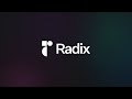 What is radix ui