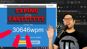 I Broke The Typing Test in The Human Benchmark, 30646 Words Per Minute