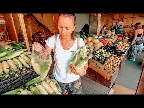 Влог! Закупка на рынке Анапы с ценами / Зачем нам столько кукурузы / Анапа