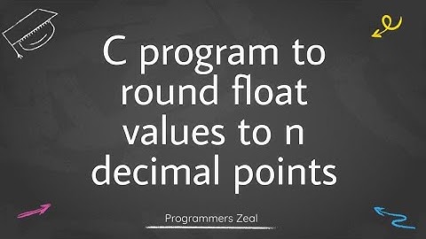 C Program to Round a Number to n Decimal Places | TCS Nqt Answer