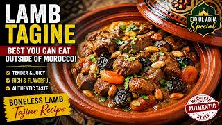 Best Lamb Tagine You Can Eat Outside of Morocco | Boneless Lamb Tajine Recipe | Eid ul Adha Special