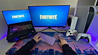 Playing Fortnite on Every Platform (POV)