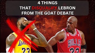 Lebron James is Not the Undisputed GOAT. Disqualifying Stats Exposed