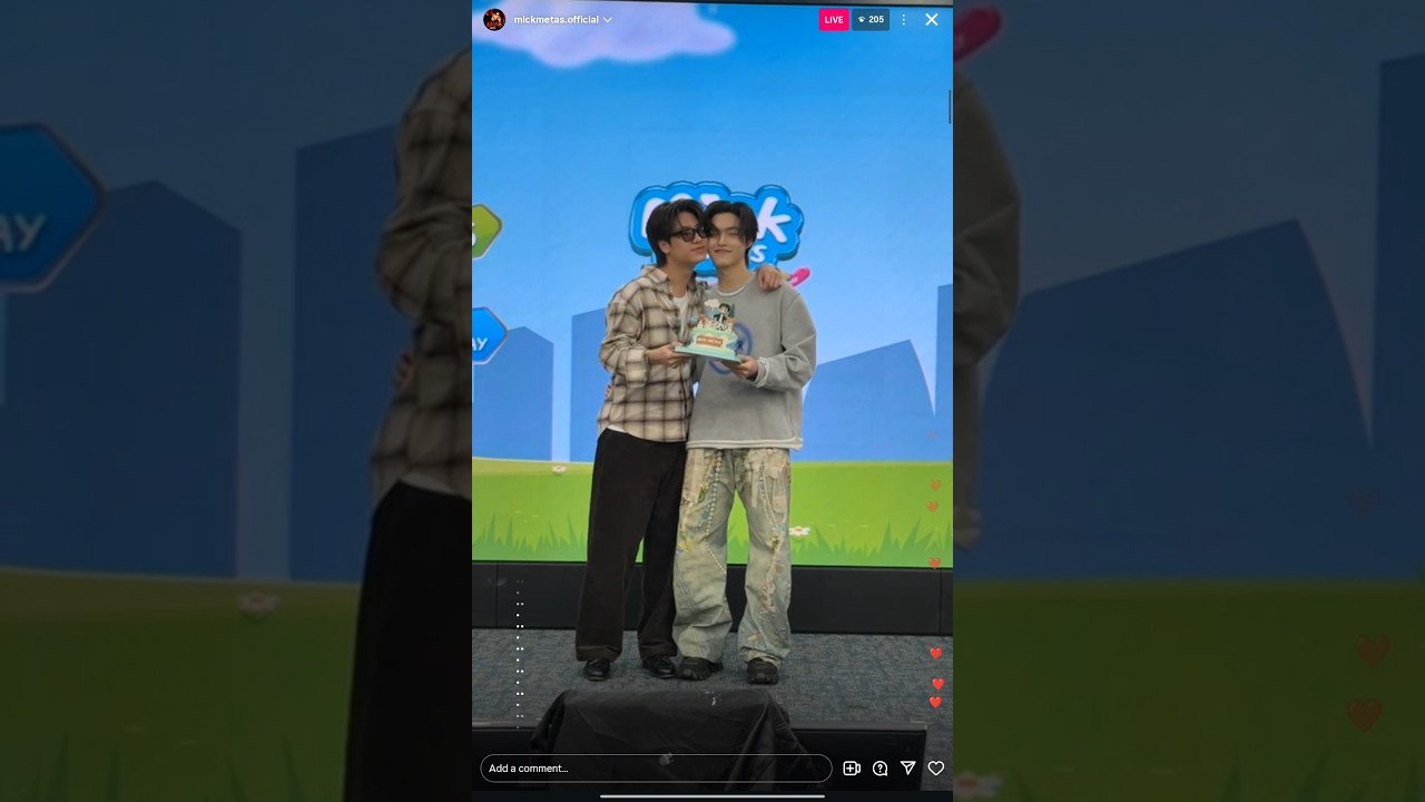 mickmetas.official Instagram live 2026/02/22