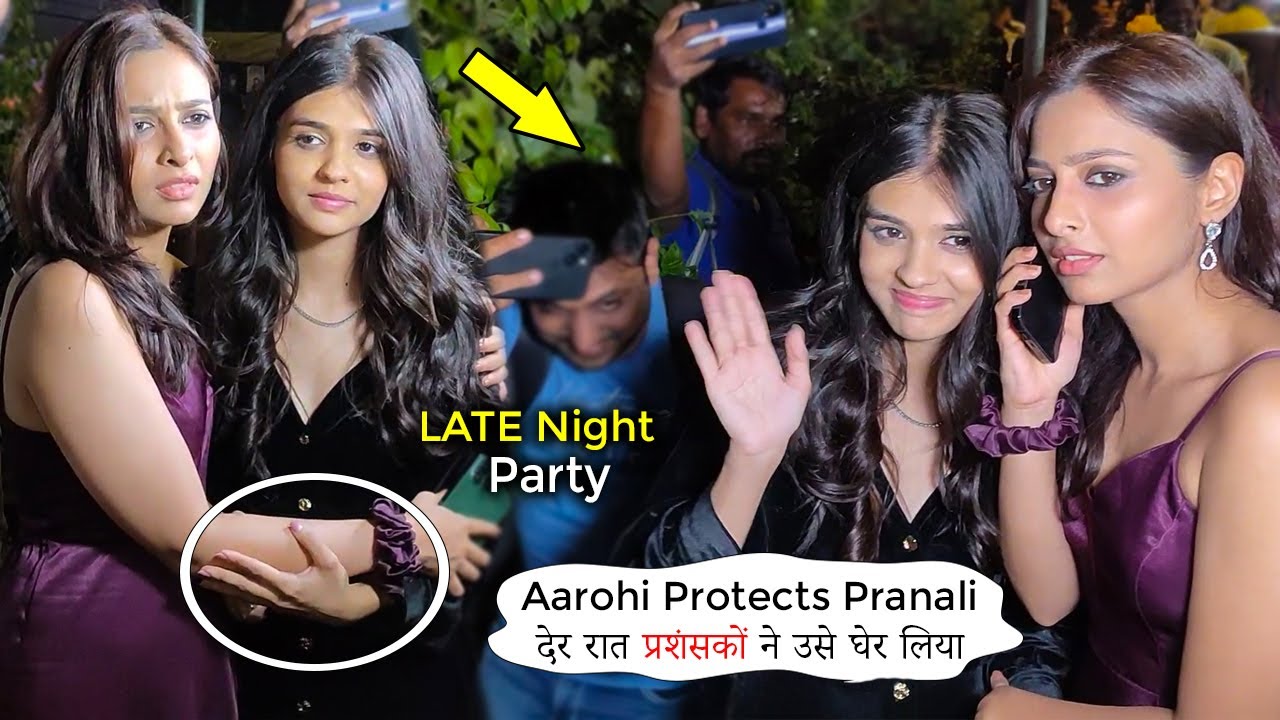 How Karishma Sawant Saves Pranali Rathod From The Crowd When They Leaves The Party Late At Night