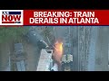 BREAKING: Atlanta train derailment sparks fire | LiveNOW from FOX