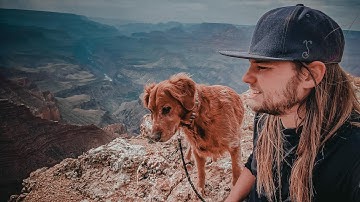 VISITING THE GRAND CANYON WITH MY DOG | van life road trip