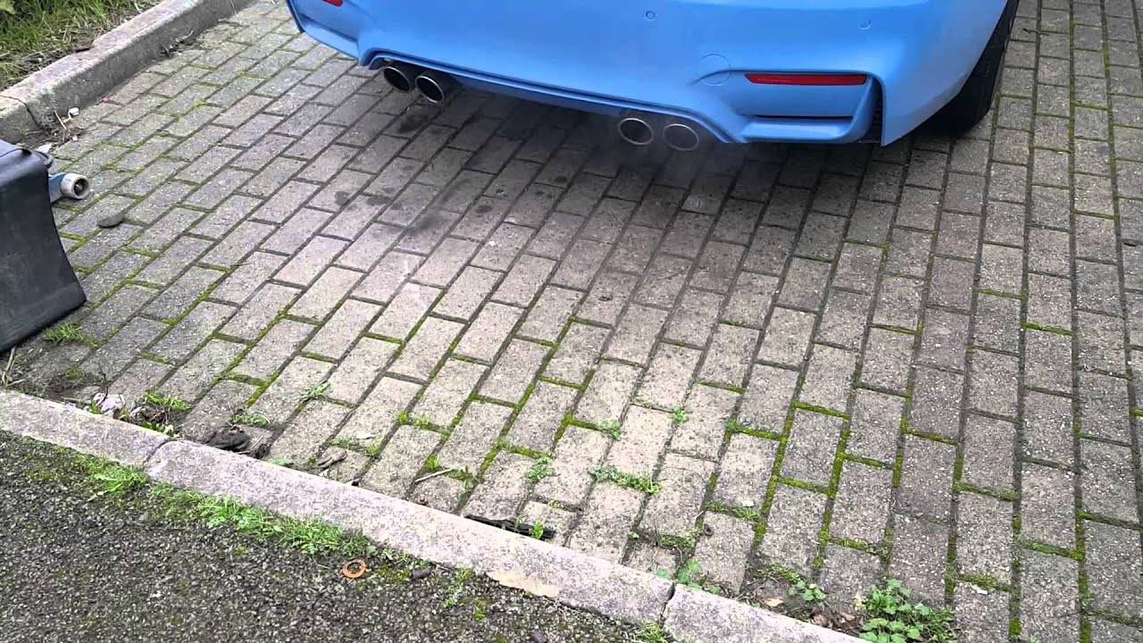 porsche boxster F80 F82 F83 M4 M3 exhaust mod