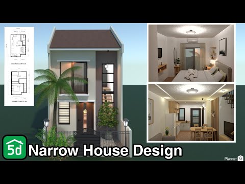 26 sq m 2-BR Narrow Lot House Design | Ayuh