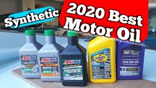 2020 Best synthetic motor oil AMSOIL... ... ...