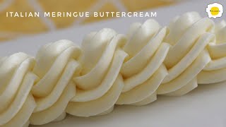 Italian Meringue Buttercream 意式蛋白奶油霜 Crème au beurre à la meringue italienne イタリアンメレンゲバタークリーム