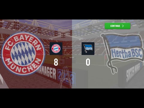 Soccer Manager 2023 - Bayern Munich tactic / Best tactic series