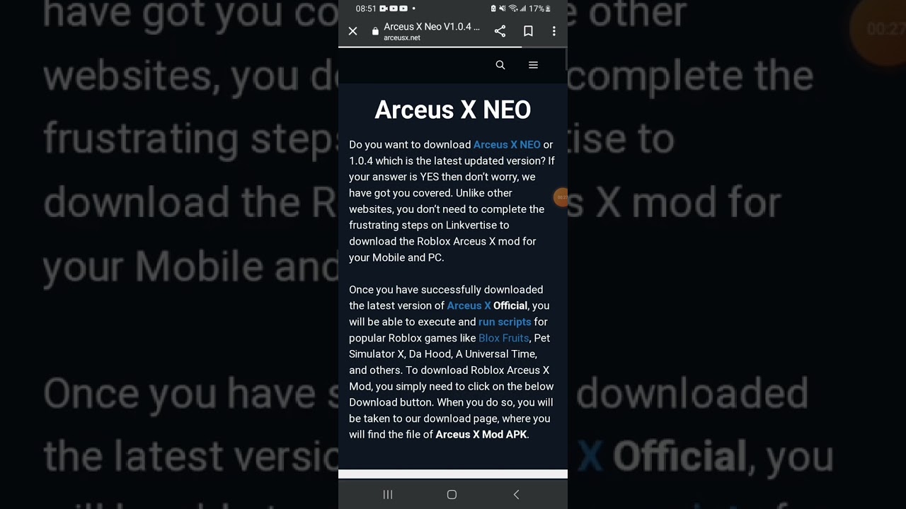 how to download arceus x 1.0.4 