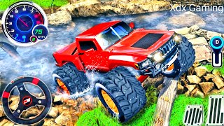 Offroad Monster Truck Driving Simulator - Impossible Jeep Stunts Ramp Racing - Android GamePlay screenshot 5