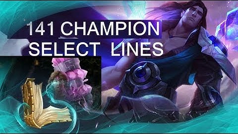 (NEW) ♫ Remix of Legends - Champion Select