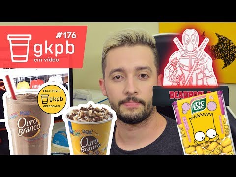 McShake Ouro Branco, Luminária Deadpool 2, Tic Tac Simpsons | GKPB Em Vídeo #176