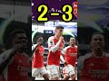 Tottenham vs Arsenal 2-3,Saka & Havertz Goal🔥😱#shorts #tottenham #arsenal #premierleague #viral #fyp