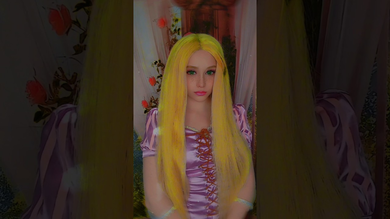 Flower gleam and glow - healing incantation | Rapunzel #cosplay | Tangled