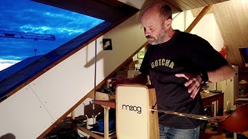 Clair de Lune practice Theremin Moog Claravox