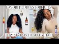 Favorite drugstoreaffordable oils to maintain healthy hair  scalp oils everyday oils ect