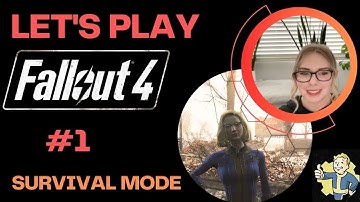 Fallout 4 Survival Playthrough | Part 1 | Starting off as a Raider kinda (this is really hard lol)