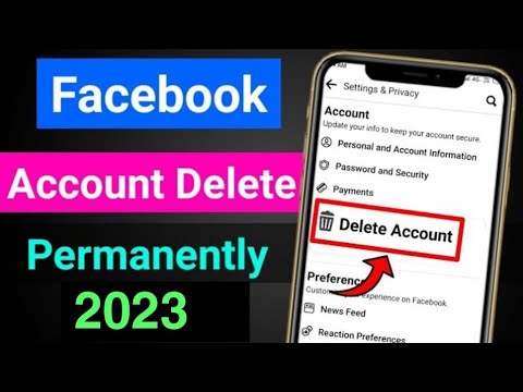 Facebook account delete kaise kare || Delete facebook account permanently 2021-22