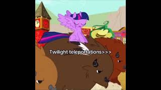 Twilight’s teleportations #rarity4ever #mylittlepony #mlp #twilightsparkle #fyp