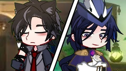 [] B P M Space meme [] ❤️⛓️‍💥 Wriorinde/IronLight 🗡️💜 [] Genshin Impact [] My AU [] GL2 []
