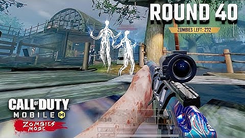 SURVIVING ROUND 40+ in ENDLESS ZOMBIE MODE | CALL OF DUTY MOBILE