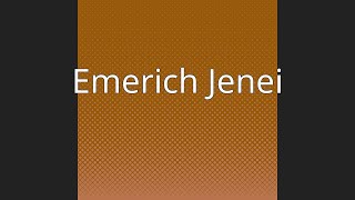 Emerich Jenei