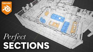 How to Create Sections in Blender (Non-Destructive) | Section Pro